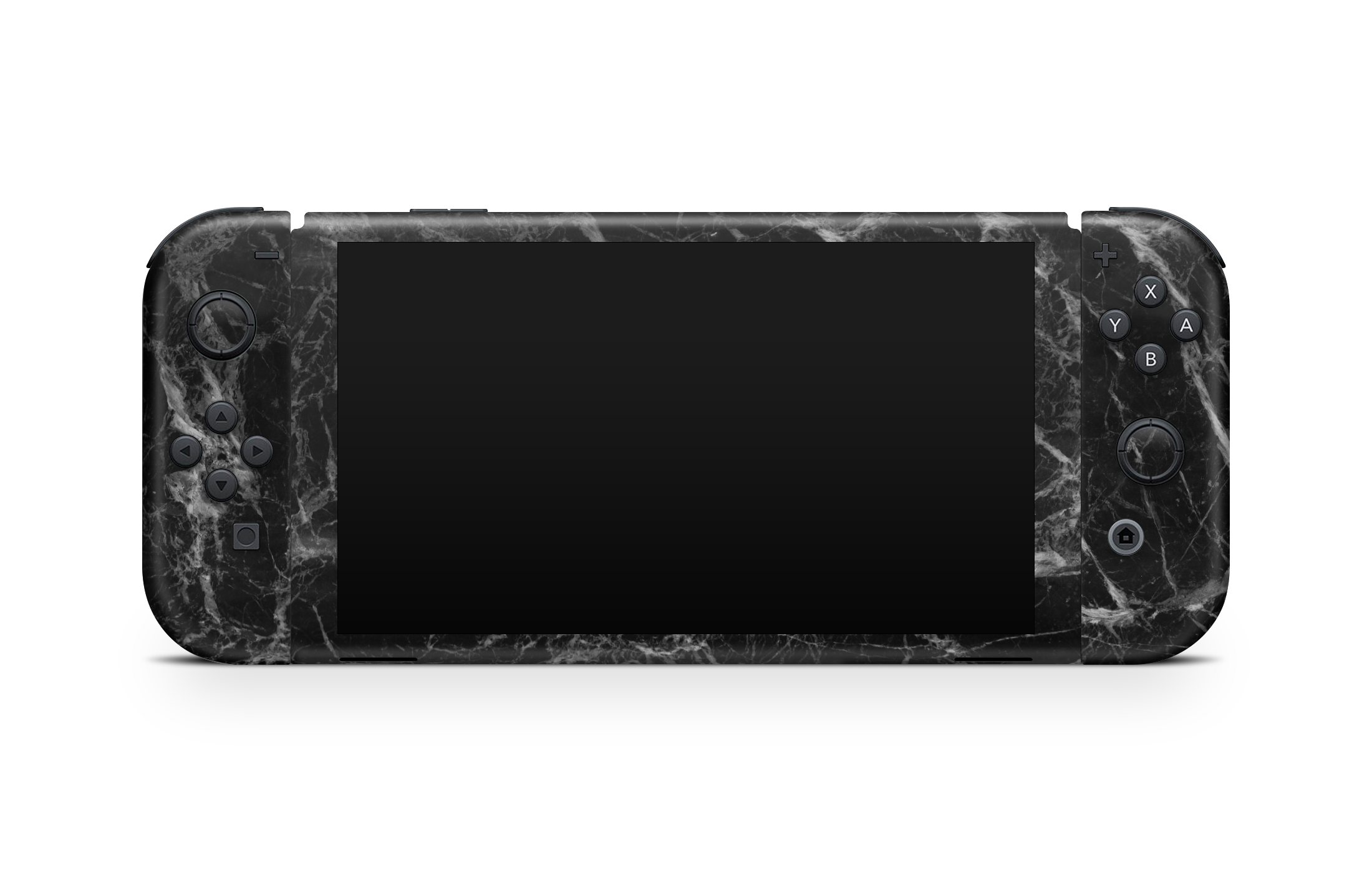 Nintendo Switch OLED Skin Black Marble