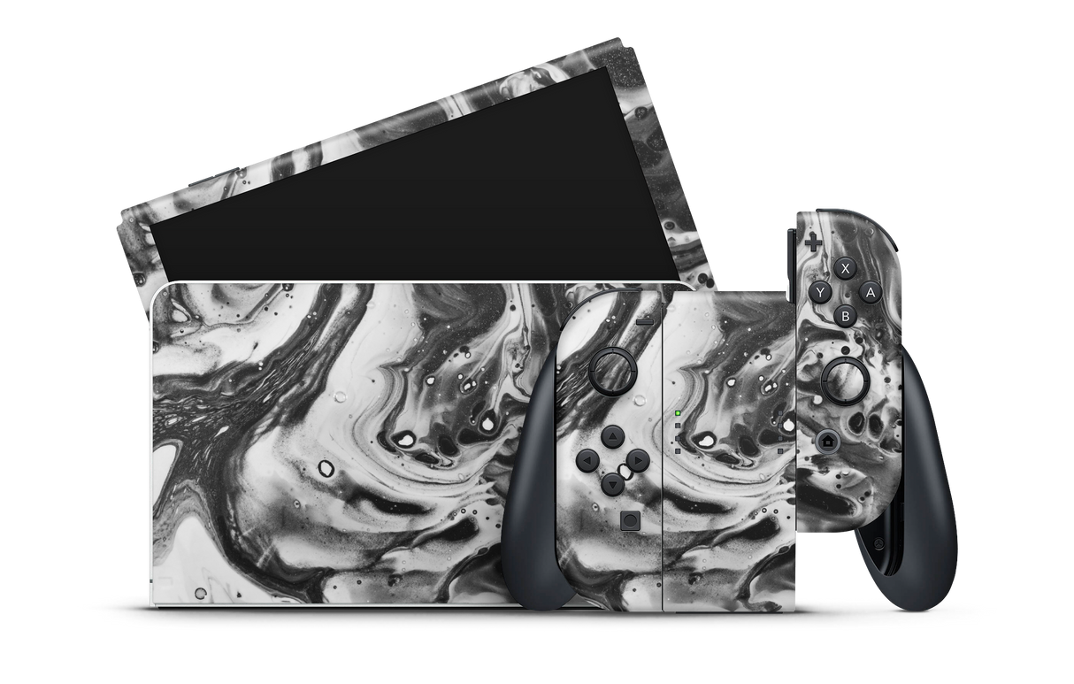 Nintendo Switch OLED Skin Dark Drip