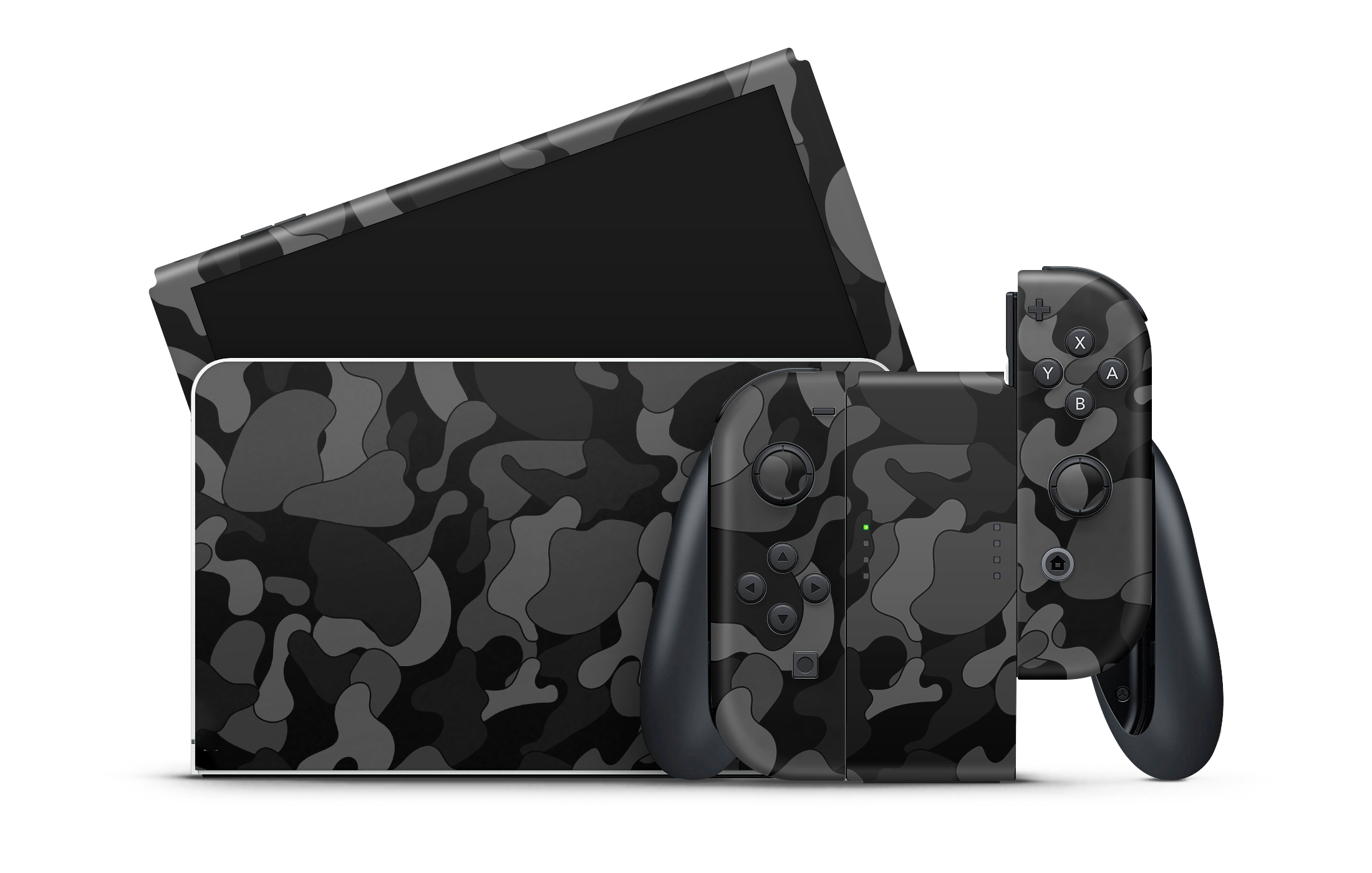 Nintendo Switch OLED Skin Ape Black Camo
