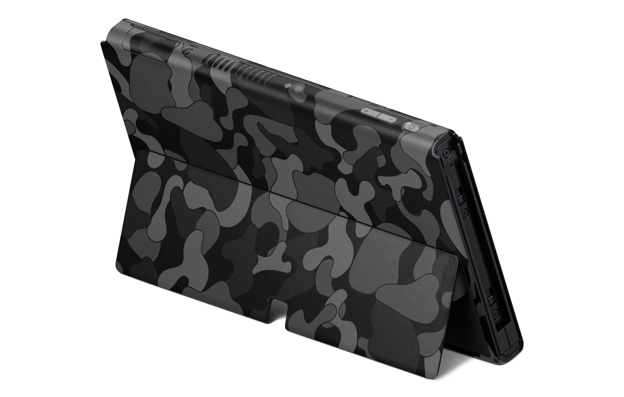 Nintendo Switch OLED Skin Ape Black Camo