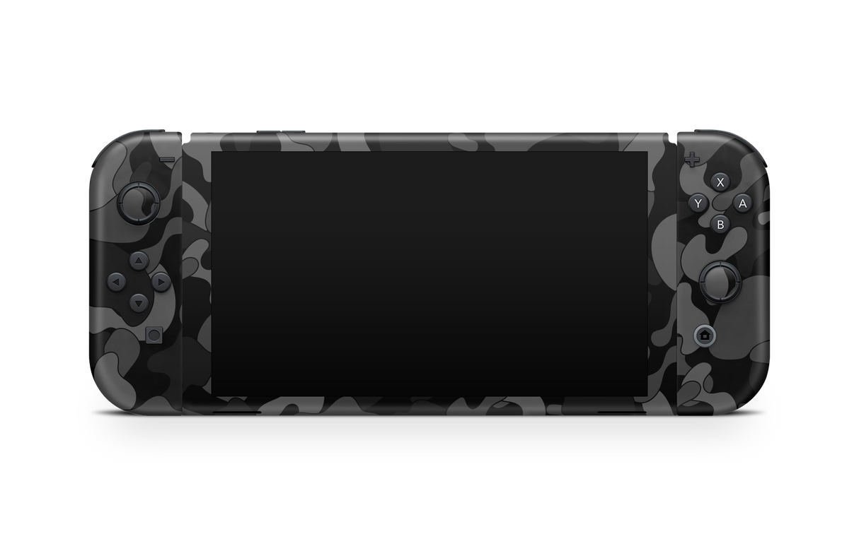 Nintendo Switch OLED Skin Ape Black Camo