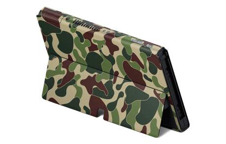 Nintendo Switch OLED Skin Ape Camo Green