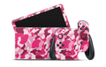 Nintendo Switch OLED Skin Ape Camo Pink