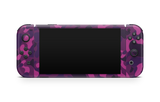 Nintendo Switch OLED Skin Ape Camo Purple