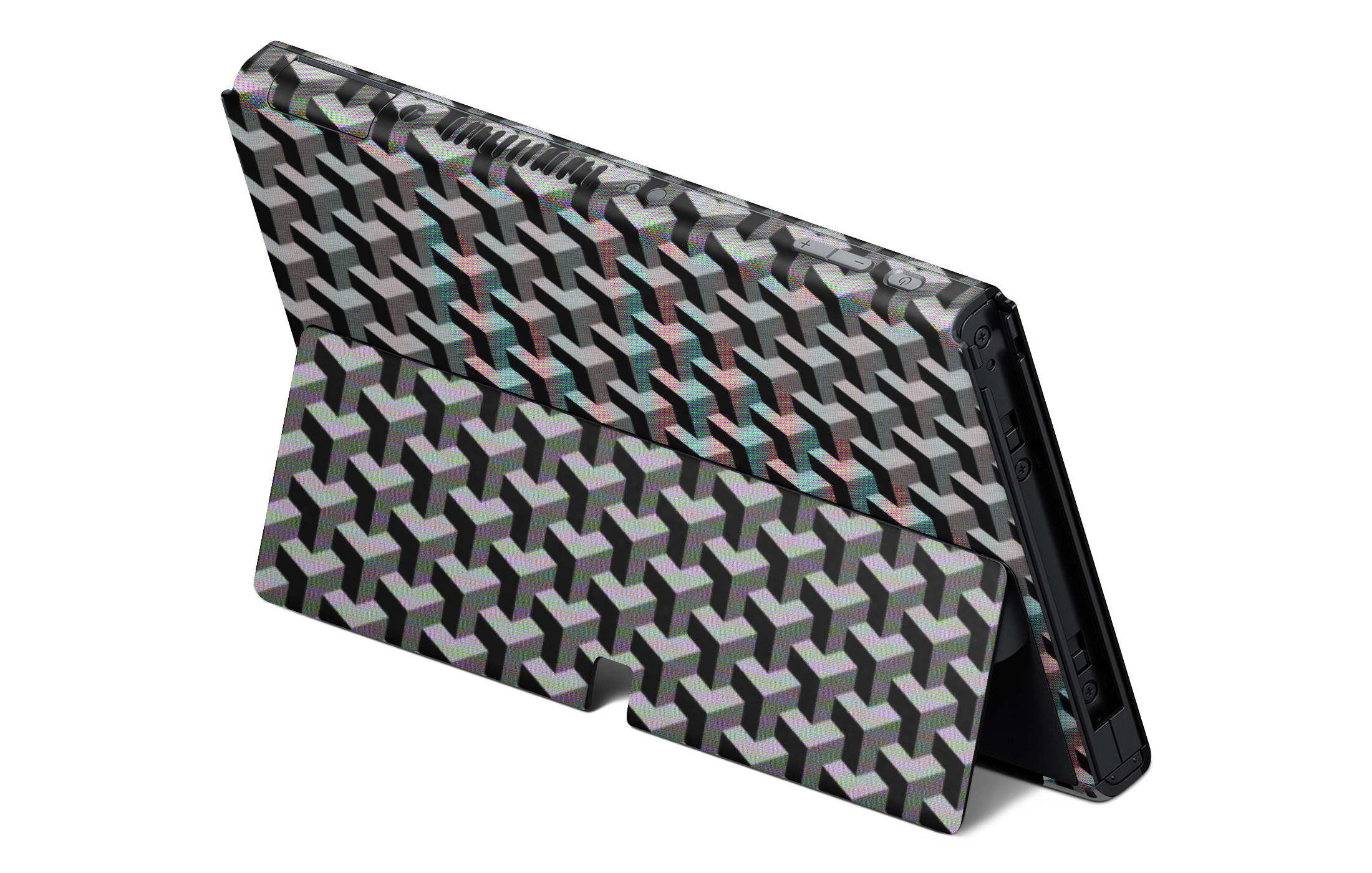 Nintendo Switch OLED Skin GG Black