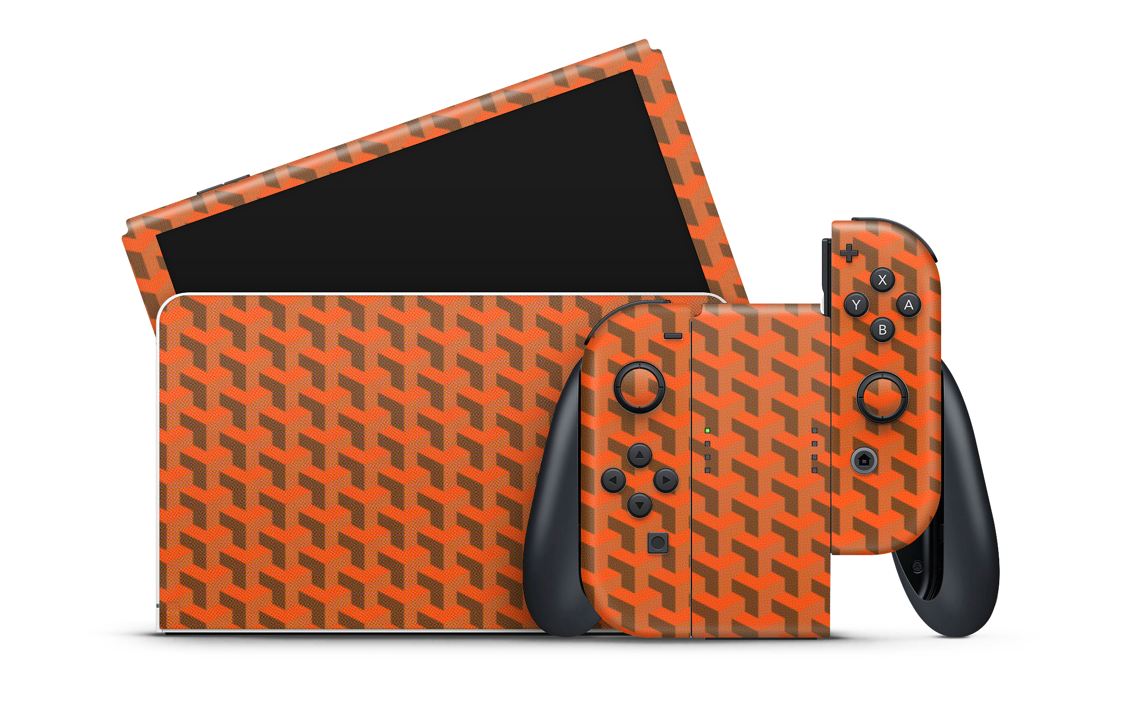 Nintendo Switch OLED Skin GG Orange