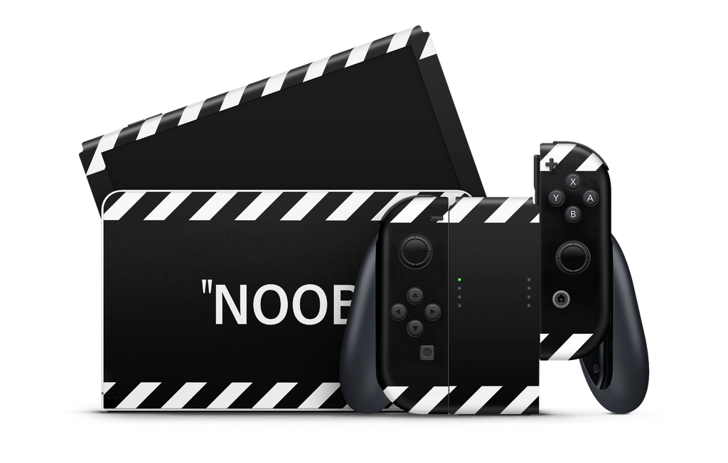 Nintendo Switch OLED Skin "Noob"