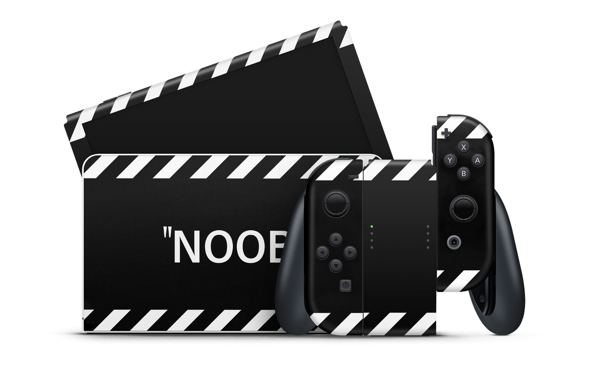 Nintendo Switch OLED Skin "Noob"