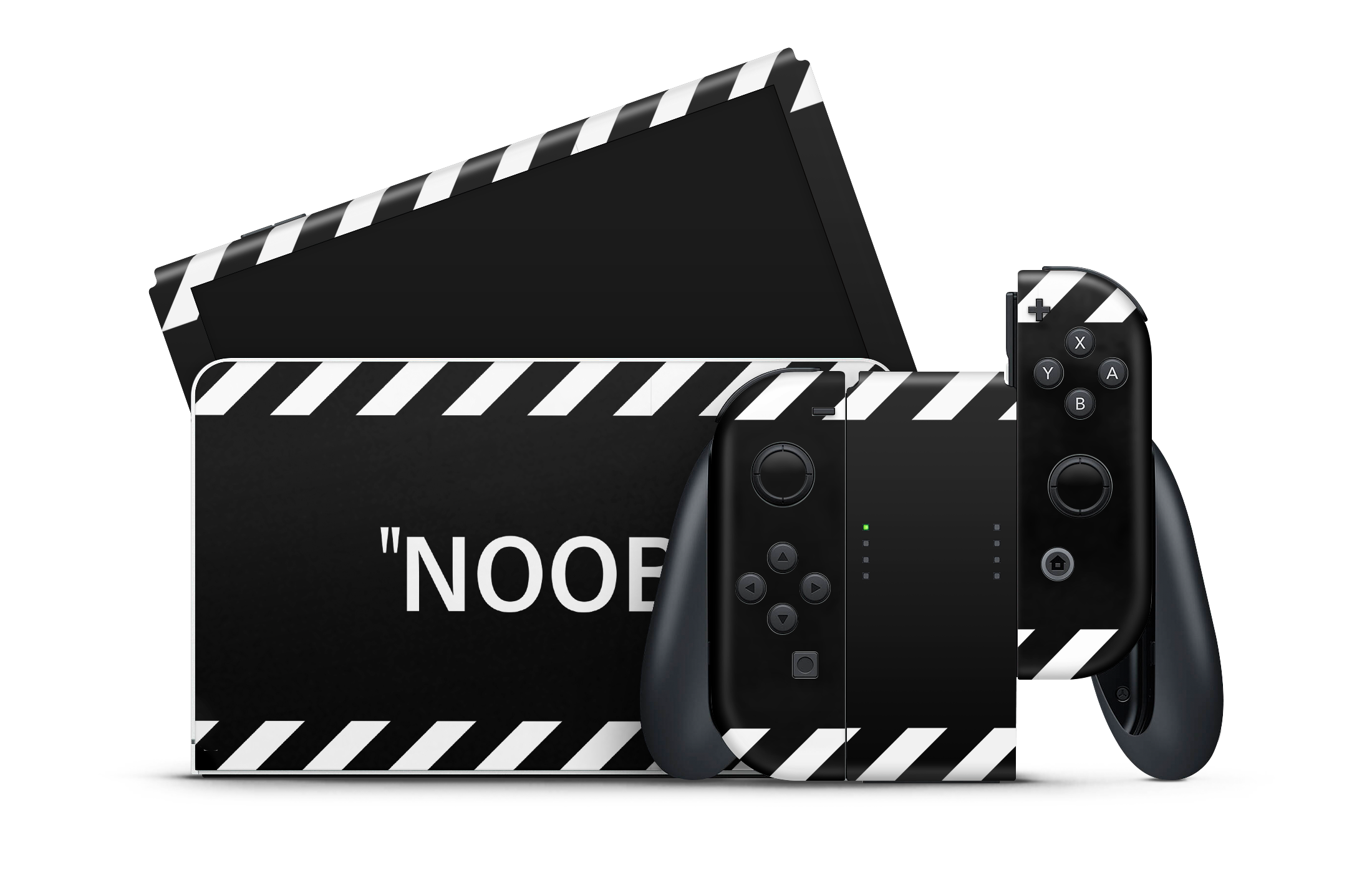 Nintendo Switch OLED Skin "Noob"