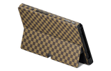 Nintendo Switch OLED Skin Checkers brown