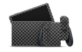 Nintendo Switch OLED Skin Checkers black