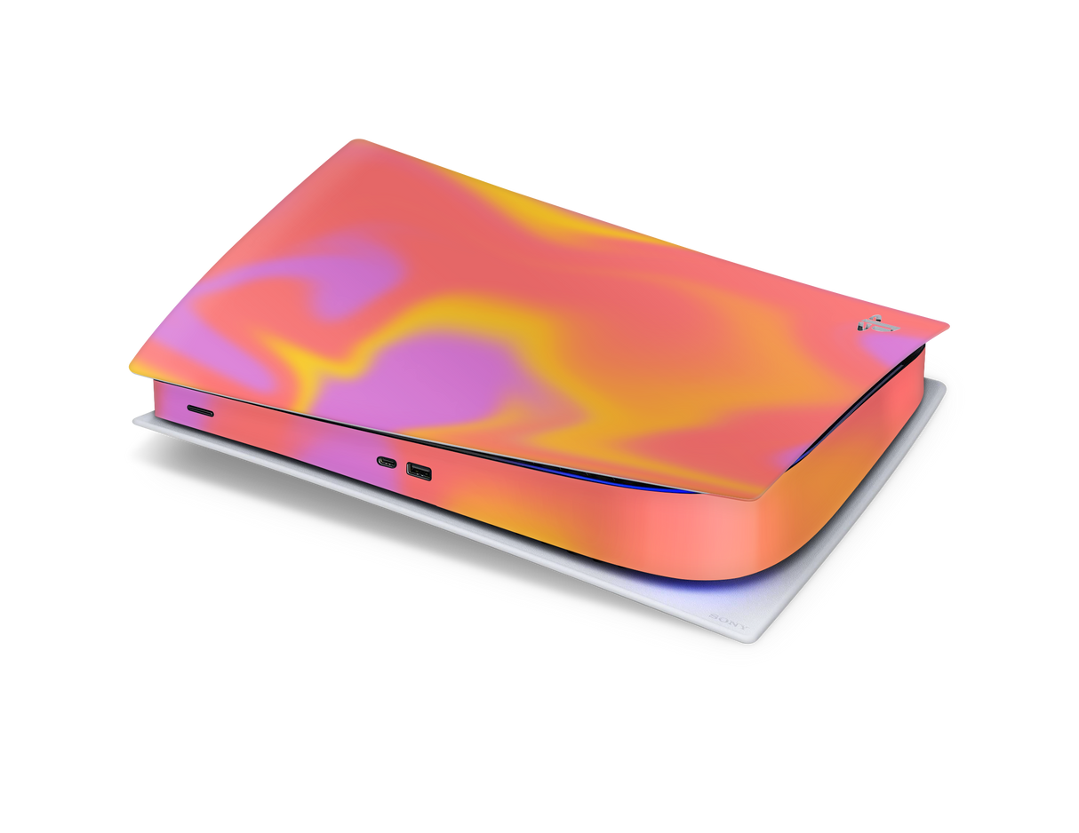 Playstation 5 Digital Skin Sunset Hues