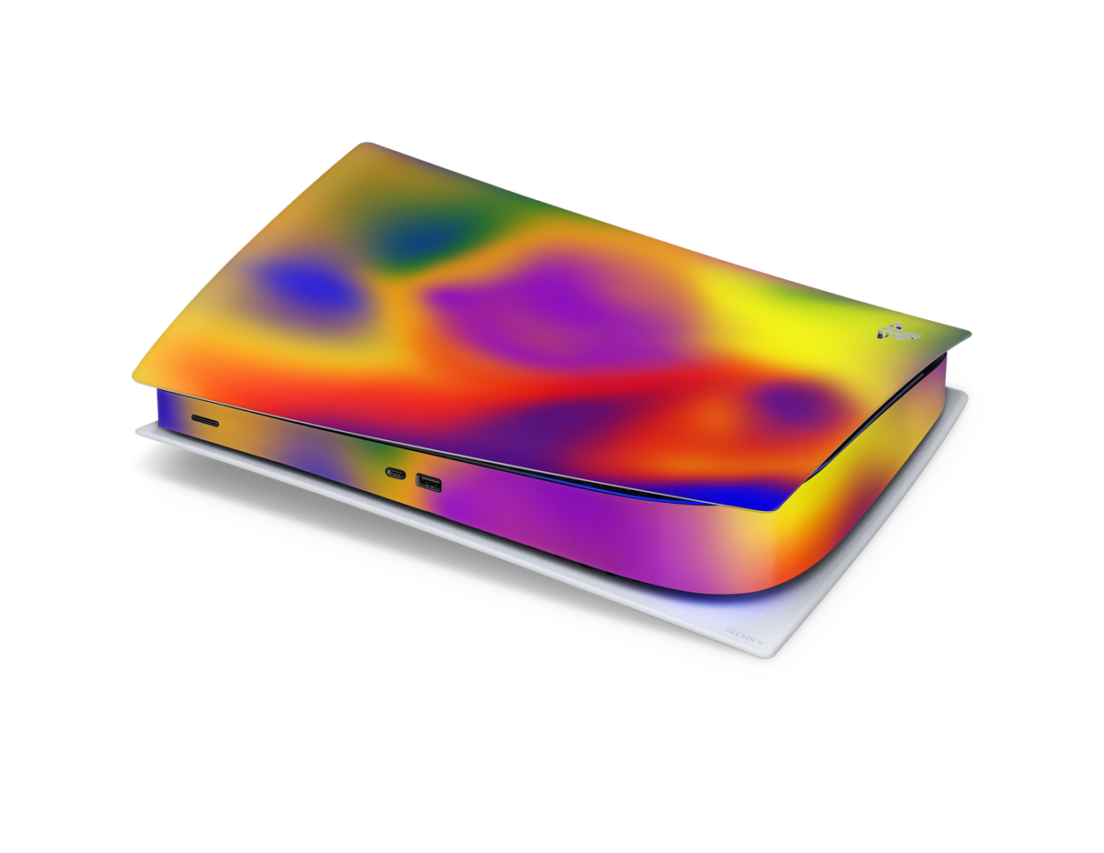 Playstation 5 Digital Skin Rainbow burst